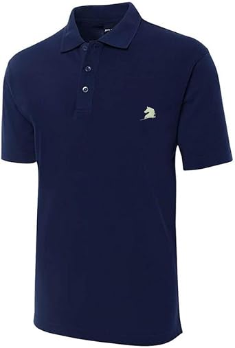 Mens Embroidered Polo Shirt Horse Animal Embroidery Short Sleeve Regular-Fit Advantage Performance Shirts