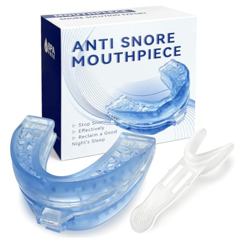 Cooary Anti Snoring Devices Mouth Guard for Sleeping - 1-4mm