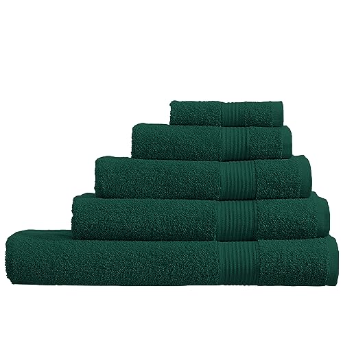 Olivia Rocco Egyptian Cotton Towels, Home Collection Towel 500 GSM, Bath Towel (Emerald Green)