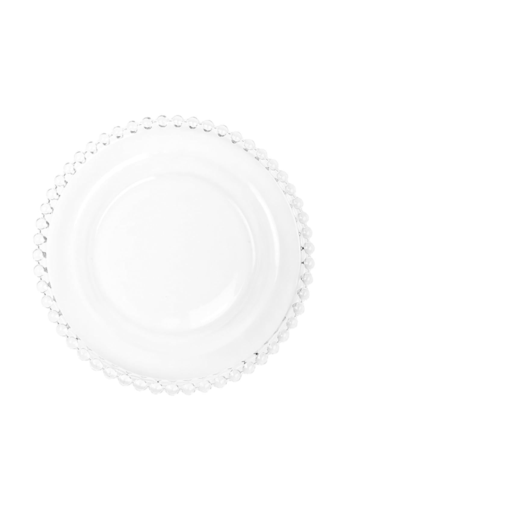 Assiette à dessert en verre pour sublimer vos repas familiaux et fêtes