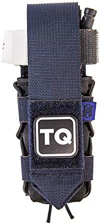 High Speed Gear HSG Tourniquet Taco Pouch with TQ Patch, Molle Attachment, Color LE Blue