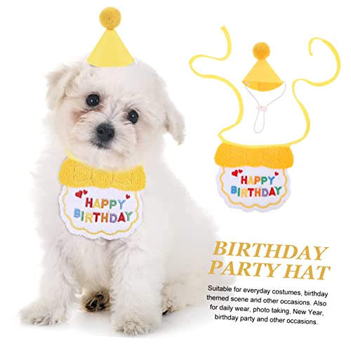 Abaodam Bandana De Aniversário De Gato Cachorro De Ação De Graças O Gato Decoração De Feliz Aniversá