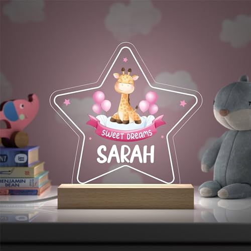 Beecreative Giraffe Night Light