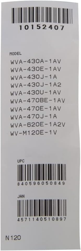 Casio Watch Band 10152407 Fits Models WVA-430, WVA-470, WVA-620, WV-M120 Models