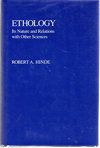 Ethology: Its Nature and Relations with Other S... 0195203704 Book Cover