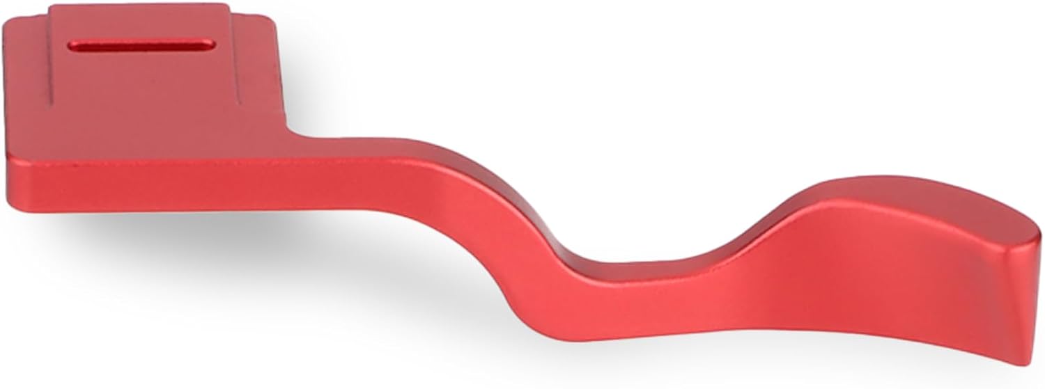 Haoge Thumb Up Rest Hand Grip for Fujifilm XT5 (Red for Fuji X-t5)