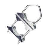 Zambuph Morsetto per palo per antenna multiuso per impieghi gravosi per un'installazione affidabile di antenna e bandiera con gruppo bullone a U Blocco