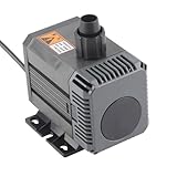 Bomba de Agua de Aquarium de Tyenaza, Bomba de filtrado de operación Ultra silenciosa Multifuncional, para Peces caseros, acuarios, Tanques de Agua