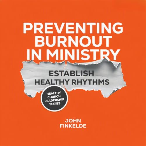 Diseño de la portada del título Preventing Burnout in Ministry