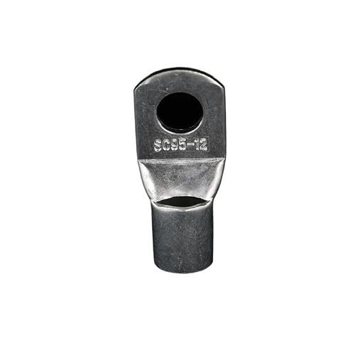 Bcomfy Sc16-10 Sc Type Wire Nose Terminal Sc6 Sc10 Sc16 Sc25 Sc35 Bare Copper Battery Block Lugs Hole Id6/8/10/12Mm Crimp Wire Connector(,10 Pcs)