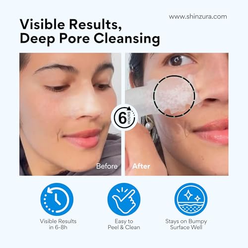 Image of 2% Salicylic Acid Hydrocolloid Nose Strips for Pore Cleansing, Blackhead Removal & Sebum Control (1 Pack of 3 Strips)