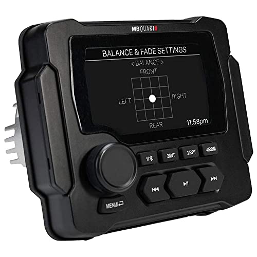 MB Quart GMR LED Radio Bluetooth 160W Pantalla 3.5 Pulg miniatura 2
