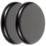 Alipis Copri Foro Muro Decorativo per Cartongesso, Copertura Buchi Muro Rotonda in Plastica, Set 2 Pezzi Adesivi senza Fori per Pareti in Legno e Piastrelle