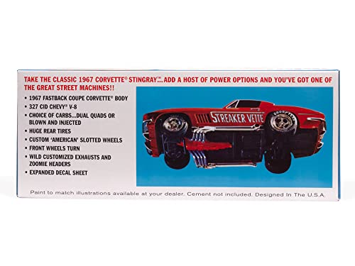 Kit modelo MPC Corvette Stingray 1967 1:25 miniatura 3