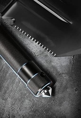 Mxjcc Folding Survival Shovel, Multifunctional Camping Shovel, Degree Tactical Shovel - Unbreakable Military Shovel For Backpacking, Hiking, Hunting, Car Emergency #TOP7