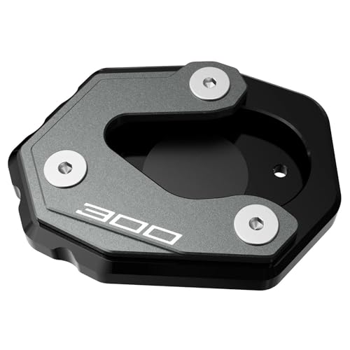 Extension de béquille Versys 300 pour éviter la chute de la moto sur sol mou