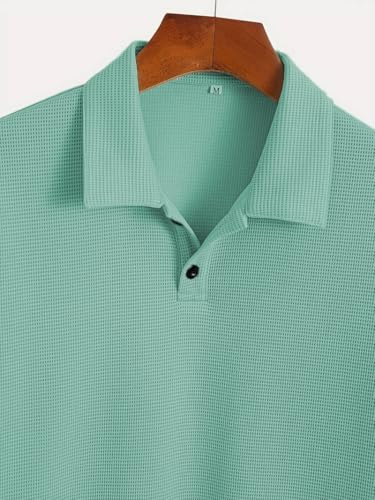 Image of TAGDO Men's Premium Waffle Knit Regular fit T-Shirt || Mens Tshirt (2018)