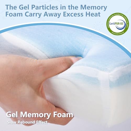 Image of Pack and Play Mattress, 38x26 Pack N Play Mattresses Pad Dual-Sided Soft & Firm Memory Foam 3 Inch Thick with Breathable Removable Cover