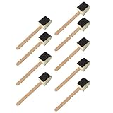 SOLUSTRE 9 Stück Einweg Schwammbürsten für Toilettenreinigung mit Effizienter Reinigung und Praktischem Einmalgebrauch für Hygienische Badezimmerpflege