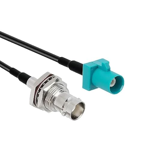 QYZLVCES(���X) Fakra Z�^�C�v �I�X - SMB BNC UHF MNF �I�X���X�R�l�N�^�A�_�v�^�P�[�u��(FAKRA M-BNCF,300CM)