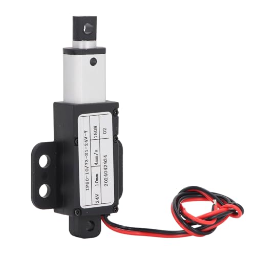 Actuador micro lineal de 24 V y 150 N: microactuador eléctrico compacto de 0,39 pulgadas 2