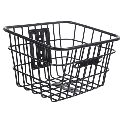 Panier pour guidon vélo Homoyoyo pliable en fer pour éviter le sac à dos