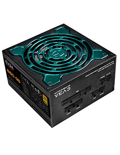 EVGA 650 G5, 80 Plus Gold 650W, Fully Modular, ECO Mode with Fdb Fan, 100% Japanese Capacitors, 10 Year Warranty, Compact 150mm Size, Power Supply 220-G5-0650-X1 - Thumbnail 2