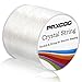 Paxcoo 1.5mm Bracelet String Elastic Stretch Bead Cord for Jewelry Making and Bracelet Making