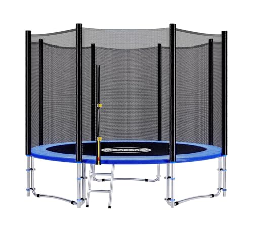 Monzana 8ft Trampoline Set with Safety Net