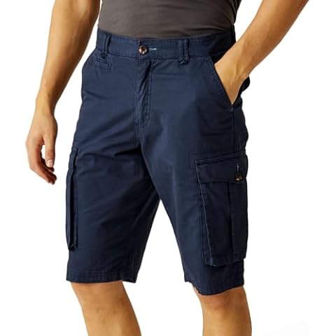 Regatta Men's Vintage Cargo Shorts in Blue Cover