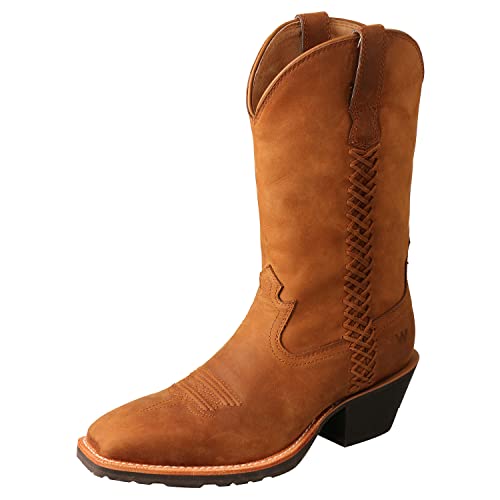Bottes western Wrangler Kwb0001 sans douleur aux pieds grâce au bout carré