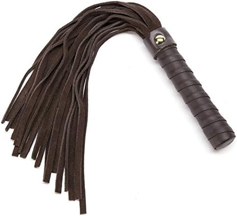 Coco de Mer Leather Small Flogger Brown
