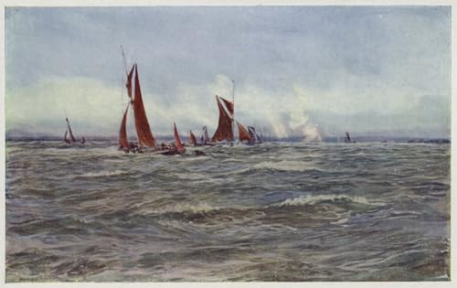 Cuadro en lienzo de William Lionel Wyllie de 60x90cm ideal para decorar despachos y hogares