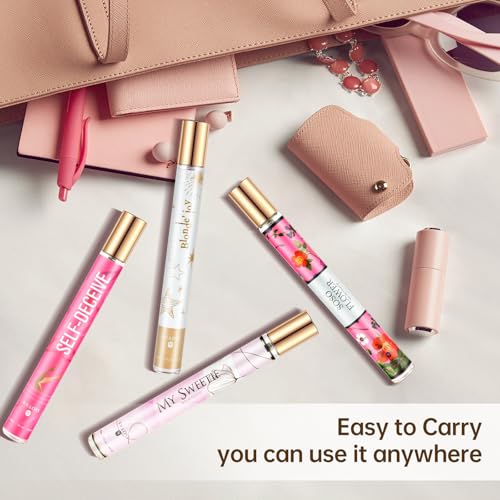 Premium Women Perfume Gift Set - 6x35ml Long Lasting Eau de Parfum with Sweet Floral and Fruity Notes - Travel Portable Parfum-Gift Sets for Her, Gift Sets for Mum, Gifts for Women Birthday - Image 5