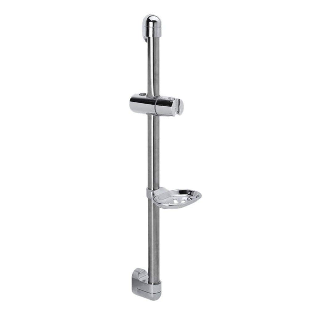 Zjhle A Shower Rod Soap Dish Lifter Pipe Bs Lifting Frame Djustable Head Holder 1 Set,