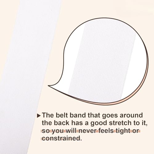 Women's Elastic Leather Wide Belt, Vintage Stretch Genuine Leather Belt for Jeans Dress3