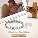 Feraco Copper Bracelet for Women 99.99% Solid Copper Magnetic Bracelets, Unique X Shape Links, Magnetic Field Therapy Jewelry Gifts (Silver X with Ring)