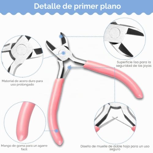 Miniatura 4 de Svalor - Alicates Para Joyas 3 Pinzas, Herramientas De Fabricación De Joyas Con Abridor De Anillos