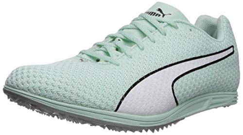 Preisvergleich Produktbild PUMA Damen Evospeed Distance 8 Turnschuh, Fair Aqua Weiß, 39 EU