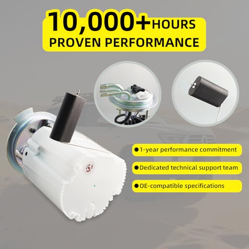 MOAUTO Electric Fuel Pump Module Assembly w/sending Unit Pressure Sensor Replacement E3610M 19168774 Compatible with Cadillac Escalade ESV EXT Chevrolet Avalanche Suburban 1500 GMC Yukon XL 1500 V8 by MOAUTO - Used condition - Image 4