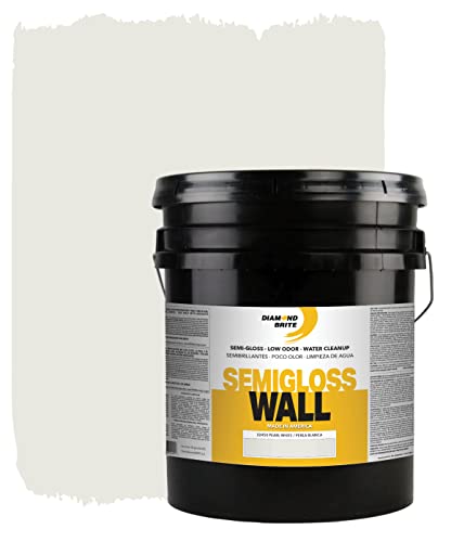Diamond Brite Paint Semi-Gloss Latex Paint 22450-5, Durable Washable Finish