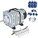 Produktbild Hailea ACO-388D Set Luftkompressor Koi Teich Aquarium Belüfter Sauerstoffpumpe