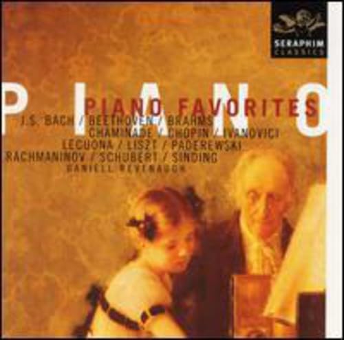 Piano Favorites [Audio CD] Daniell Revenaugh; Johann Sebastian Bach; Johannes Brahms; Frédéric Chopin; Franz Liszt; Franz Schubert; Ferruccio Busoni; Sergey Rachmaninov; Ludwig van Beethoven; Ernesto Lecuona; Christian Sinding; Claude Debussy; Cécile Chaminade; Iosif Ivanovici and Ignace Jan Paderewski