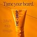 The Shop by LeBron James Men's Conditioning Beard Cream, Leave-In Moisturizer with Avocado Oil & Shea Butter, Softens, Hydrates & Tames Facial Hair, Lightweight & Non-Greasy, Eucalyptus Scent, 4 Fl Oz