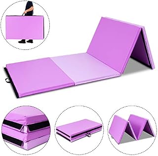 MAT EXPERT 4'x10'x2 Gymnastics Mat Thick Folding for Tumbling Exercise Gym Fitness Mat