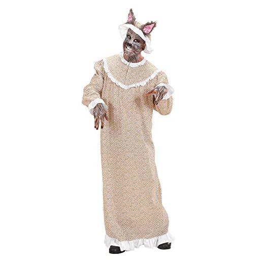 W WIDMANN MILANO Party Fashion - Disfraz de Abuela Loba Mala, vestido, disfraz de animal, cuento de hadas, disfraces