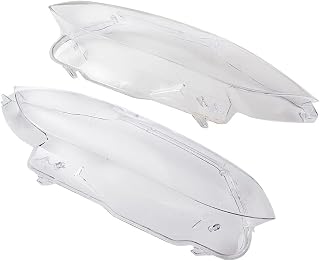 1 Pair Clear Headlight Lens Cover PC Shell Replacement for 2006-2009 BMW E92 E93 328i 328xi 335i 335xi 2-Door 08-12 M3 Headlamp