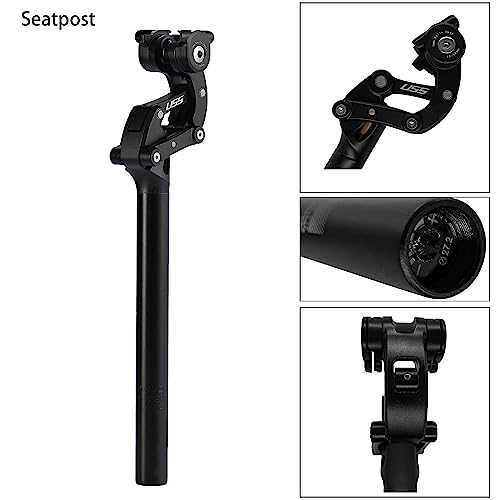 DECKAS Suspension Seatpost 27.2mm 30.9mm 31.6mm for Bicycle, Shock-Absorber Bike Seat Post for Road, Gravel, Mountain (30.9mm) by DECKAS - Image 4