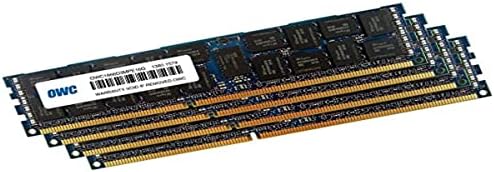 OWC 64.0GB (4 x 16GB) PC3-14900 1866MHz DDR3 ECC-R SDRAM Memory Upgrade Kit, ECC Registered Compatible with Mac Pro 2013 (OWC1866D3R9M64)