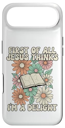 Jesus Thinks I'm a Delight �t�@�j�[�N���X�`�����t���[���� �X�}�z�P�[�X iPhone Air �p